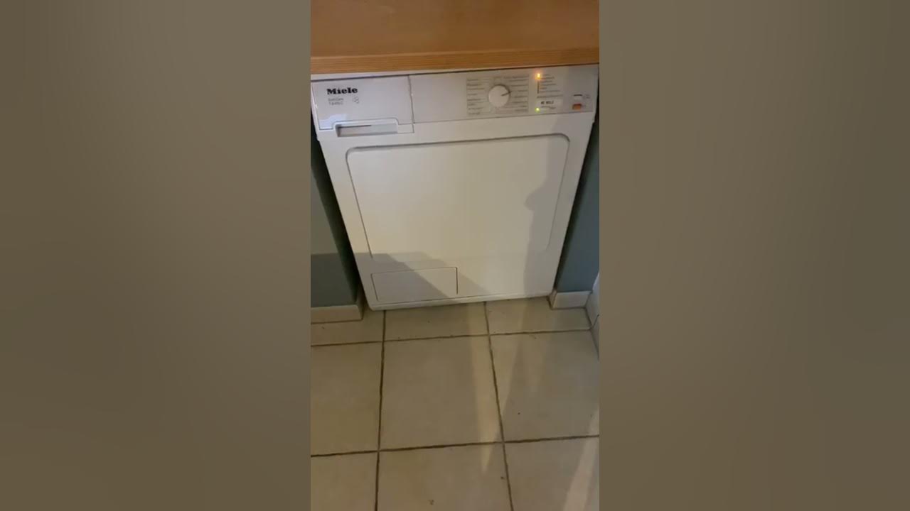 Miele Trockner macht laute Geräusche YouTube