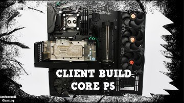 Client build Custom Water cooled Thermaltake Core P5 Gaming PC Build - Liquid cooled PC mod PART 1/3