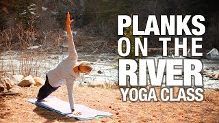 Planks on the River Yoga Class - Five Parks Yoga