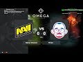 Natus Vincere vs. 5men - BO3 OMEGA League 15:00