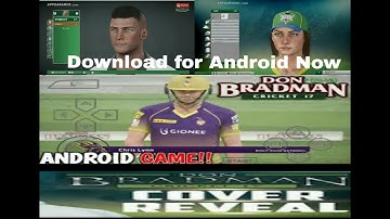 How to Download and Play Don Bradman Crick 17 ,brain lara gam on Android.Real guide Please Subscribe