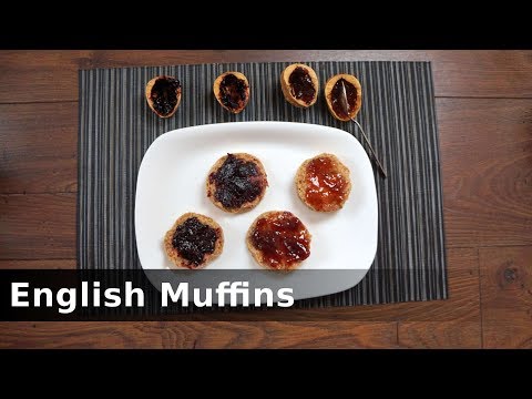 Whole-wheat English Muffins