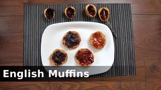 Whole-wheat English Muffins