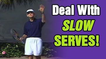 Tennis Return of Serve How To Crush And Pulverize Slow Serves | Tom Avery Tennis 239.273-9204