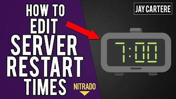 How To Edit Server Restart Times On Your ARK Server - ARK Survival Evolved PS4 Server Tutorial