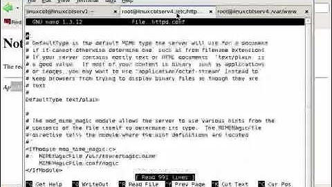 Redhat Enterprise linux 5 Apache Server Basic Part3   YouTube