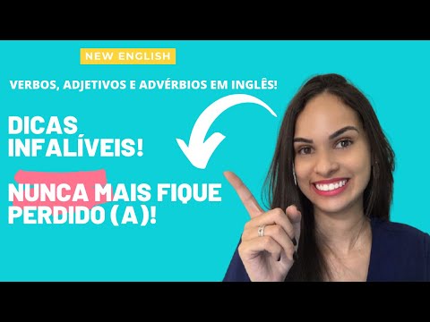 COMO DIFERENCIAR CLASSES DE PALAVRAS EM INGLÊS |Verbos, adjetivos e advérbios - Inglês para concurso