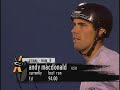 Andy Macdonald - X Games 1998 Vert Finals Gold Medal Run [720p60 Upgrade]