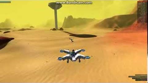 Robocraft hover car fight