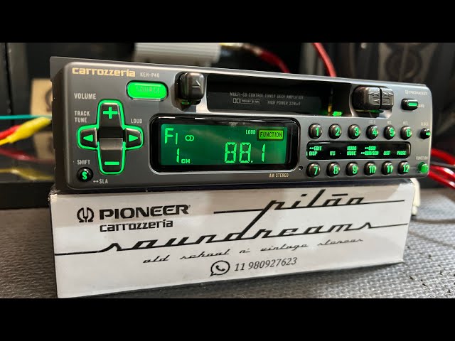 Pioneer Carrozzeria KEH P40 - A Venda - YouTube