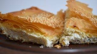Τυρόπιτα Με Φέτα και Ανθότυρο