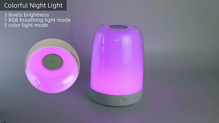 A100 bedside dimmable warm night light RGB bedroom night stand lamp led night lights led table lamp