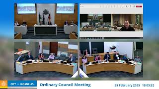 City of Gosnells - Ordinary Council Meeting - 25 February 2025