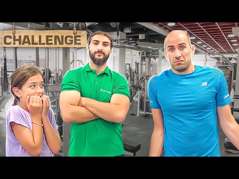 სპორტული ჩელენჯი #1 ლევანი VS ემილია