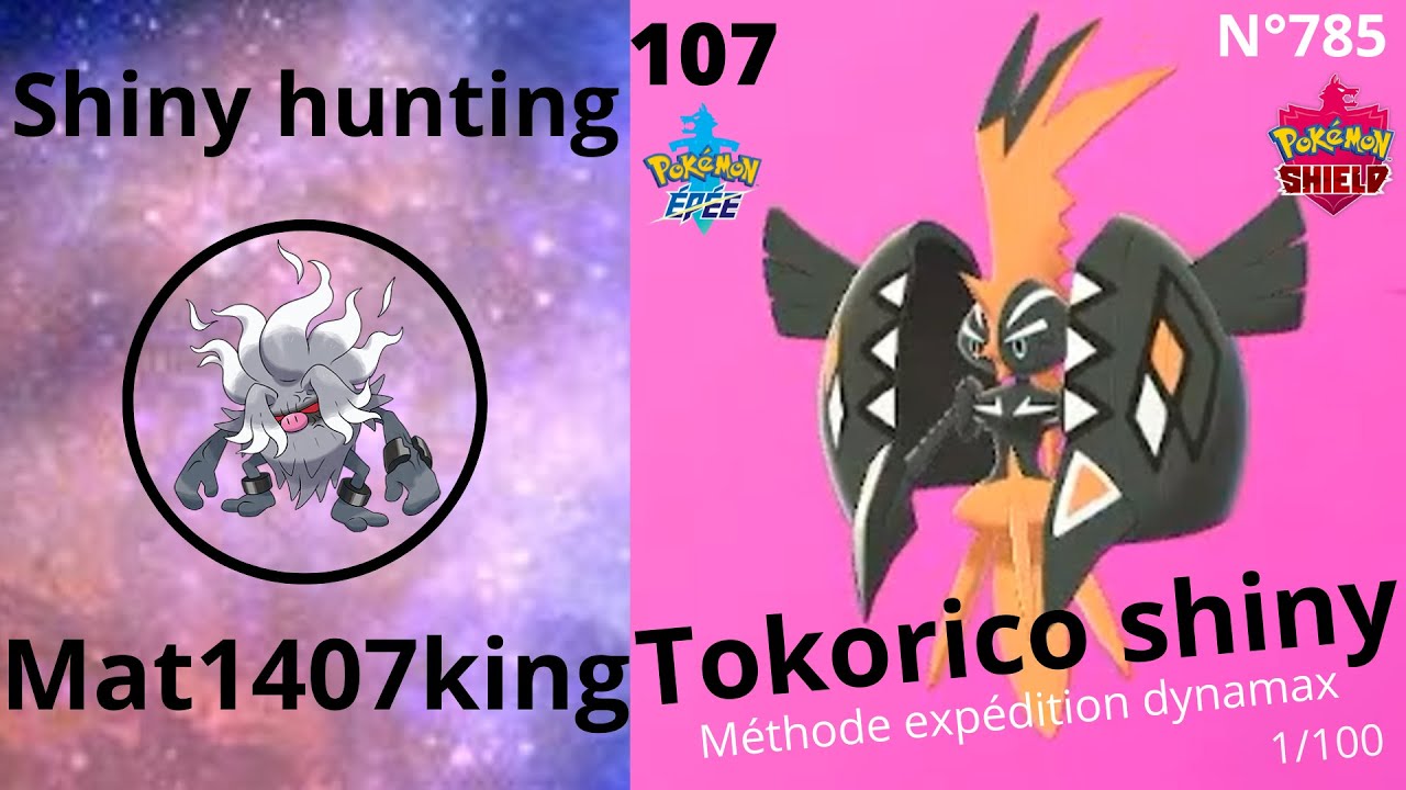 Tokorico Shiny Tapu Koko Sur Pokémon épée Live Reactions Youtube