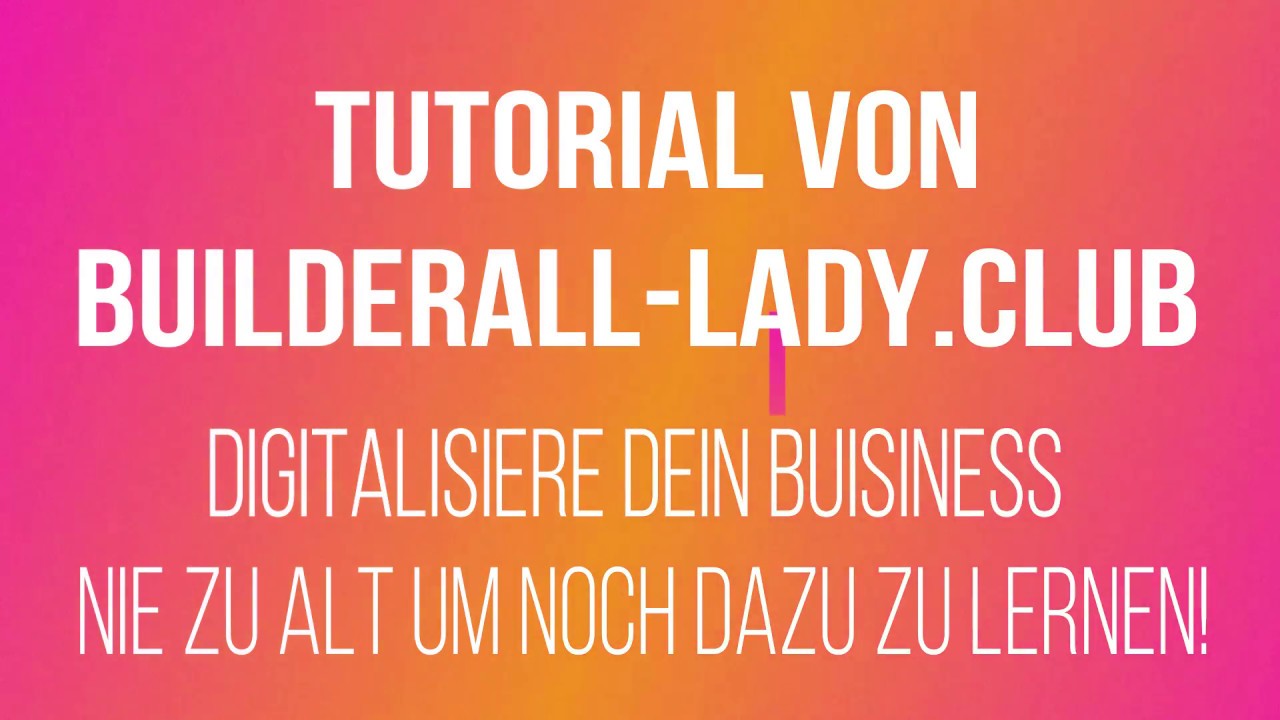 BaTu D1von3 Builderall Tutorial Domain kaufen in Builderall Erste Schritte von builderall-lady.club