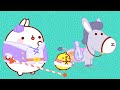 Molang   🍭 Turniej 🍭 Zabawne Kreskówki Dla Dzieci 🍿 Super Toons TV Po Polsku