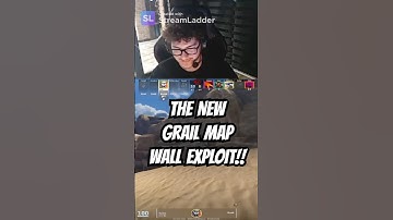 THE NEW GRAIL MAP WALL EXPLOIT!! #cs2 #shorts #newupdate #exploit #csgo #twitch #grail #streamclips