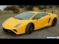 2013 Lamborghini Gallardo Squadra Corse Test Drive Video Review - 570 HP Last Edition