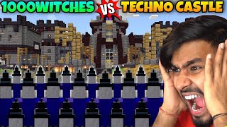 TECHNO GAMERZ CASTLE VS 1000 WITCHES AND ZOMBIES | IN HINDI