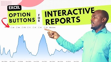 How to create INTERACTIVE EXCEL CHARTS with OPTION BUTTONS