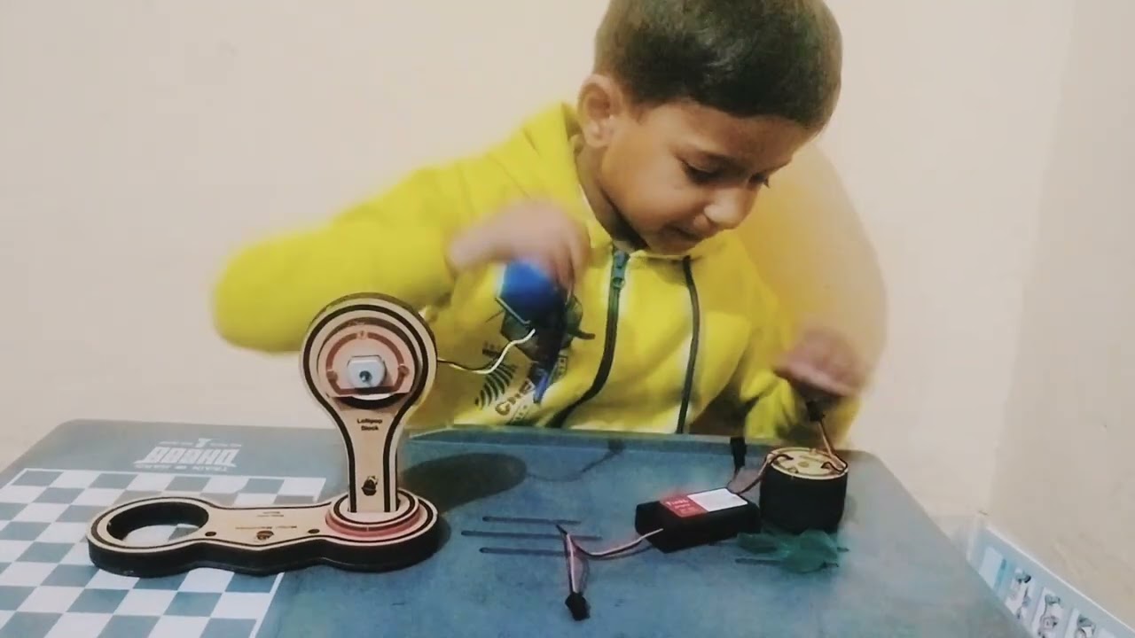 Table Fan Model, Kids Science model, Easy Table fan Model.