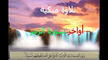 "وَمَا قَدَرُوا اللَّهَ حَقَّ قَدْرِهِ" تلاوة مبكية لأواخر سورة الزمر للقارئ محمد عبدالبر |رمضان1441