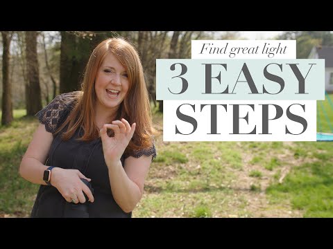 Find Great Light in ANY Location with these 3 Easy Steps!