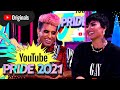 Demi Lovato & Alok Vaid-Menon - Non-Binbary Fashion Review (Live at YouTube Pride 2021)