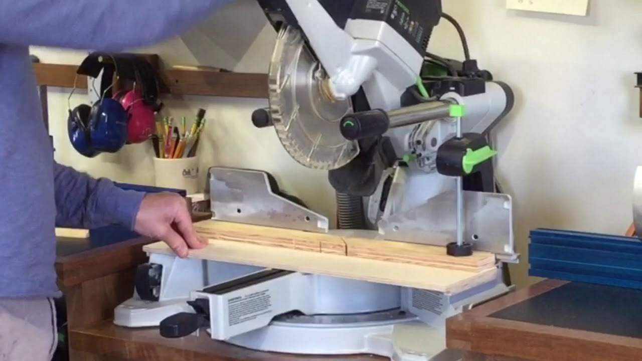 Simple Miter Saw Upgrade - YouTube