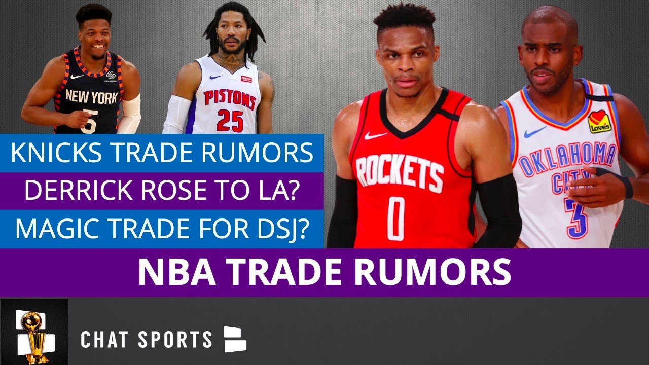 Nba Trade Rumors Chris Paul Russell Westbrook Melo To The Knicks Derrick Rose Trade To Lakers Youtube