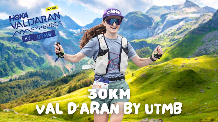 J'AI PARTICIPÉ A UN UTMB MAJOR (VAL D'ARAN) 15ème femme 🥇