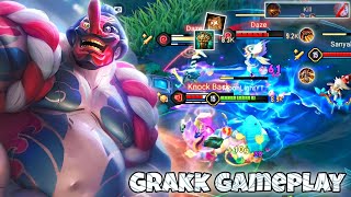 Grakk Support Pro Gameplay | let's Control Enemies For Allies | Arena of Valor Liên Quân mobile CoT