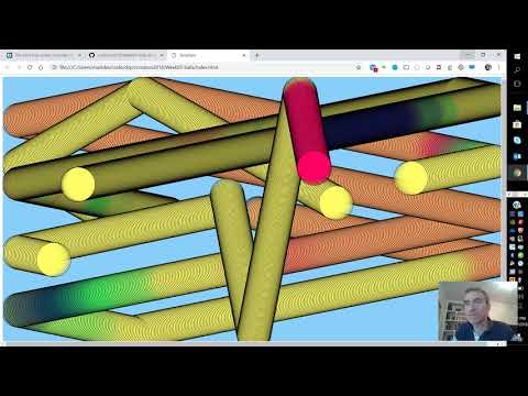 Bouncing animation in p5.js