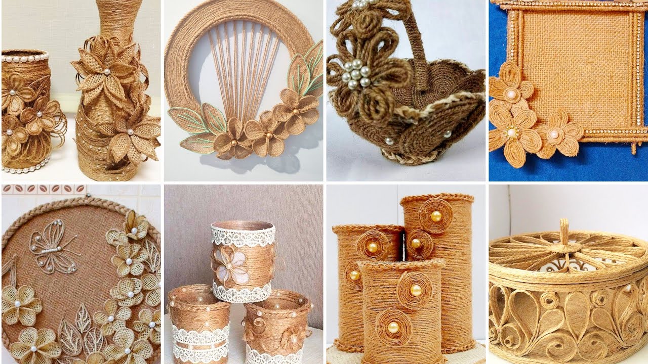 Amazing Jute Burlap Crafts Ideas for Home | Easy Handmade Decor 