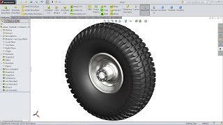 Solidworks tutorial truck Wheel