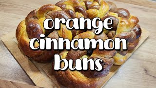 Tasty Butter Buns With Orange And Cinnamon | EASY Recipe