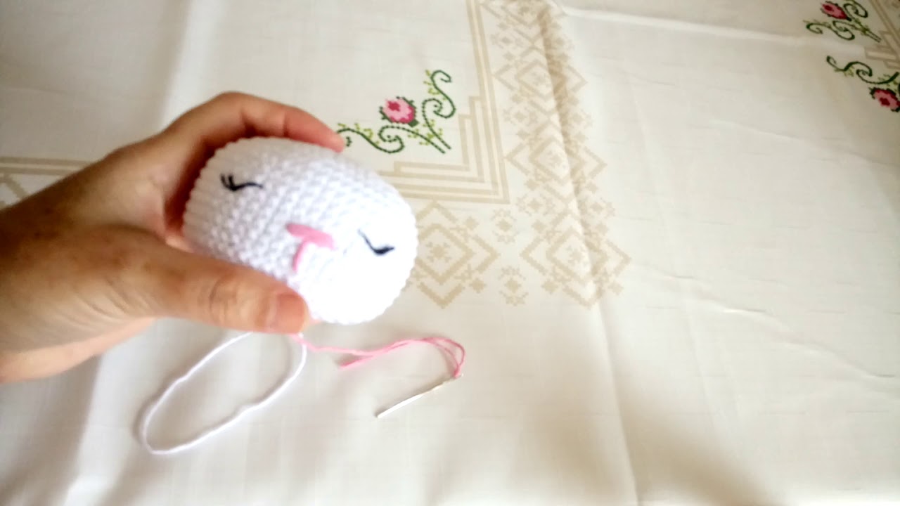 Amigurumi uyku arkadaşı tavşan-örgü tavşan 2.bölüm
