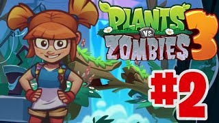 Plants vs Zombies 3  Walkthrough Part 2 - Patrice!