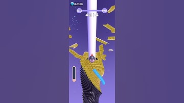 Highest Score In Stackball 3D Gameplay #shorts #trending #stackball #trap @minishortsgame