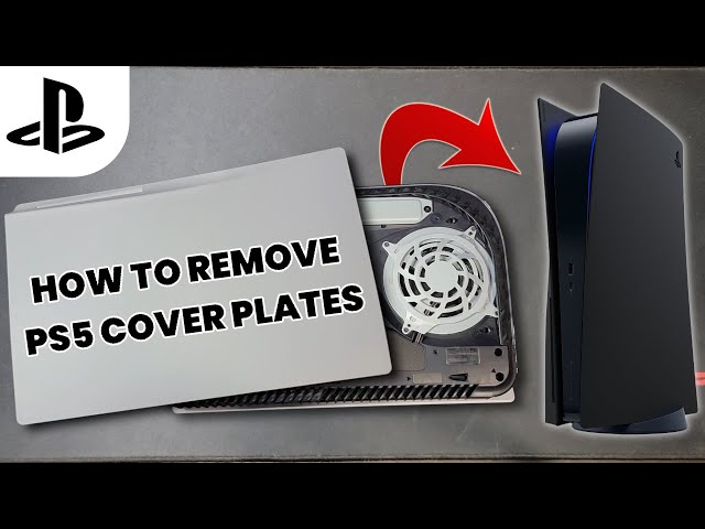 How to Remove and Replace the PS5 Cover Plates IN LESS THAN 4 MINUTES!  (EASY)