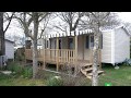 Ref:W3U5eEblIEw Mobil home famille au camping le bois joli � bois de c�n�
