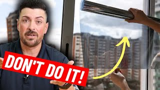 Why You Should NEVER Tint Your Dual Pane Windows