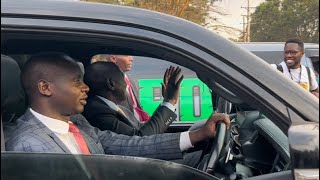 POLICE PANIC AS PRESIDENT ELECT RUTO IS CAUGHT ON TRAFFIC | RUTO LEAVES HUSTLERS MANSION KAREN