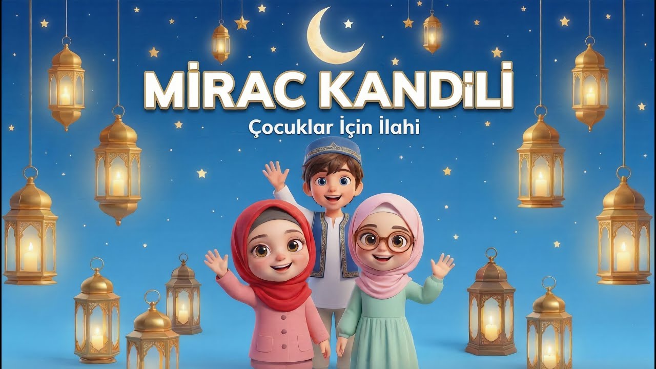 Miraç Kandili | Çocuklar İçin İlahi 🌙