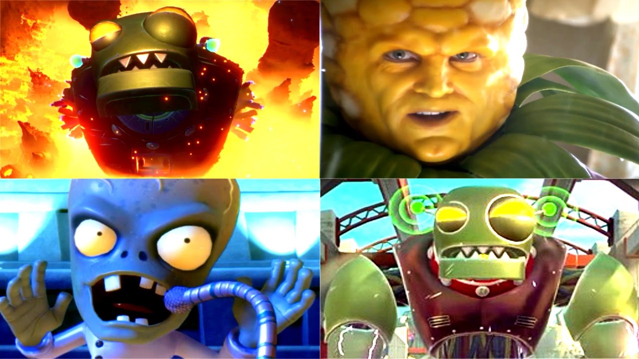 Plants VS Zombies: Garden Warfare 2 All Cutscenes  All Characters Dialogue  (PS4) - video Dailymotion