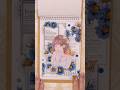 [ASMR] ”君のとりこ”なコラージュ💙💛✨ #scrapbooking #journaling #journal #コラージュ
