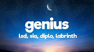 Lsd - Genius (Lyrics) Ft. Sia, Diplo, Labrinth