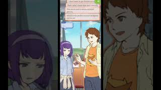 Chapter 1 Normal me and Abnormal Friends Visual Novel Bad End screenshot 4