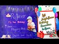 1st Jungle Thame  birthday decoration in home.vlog_18